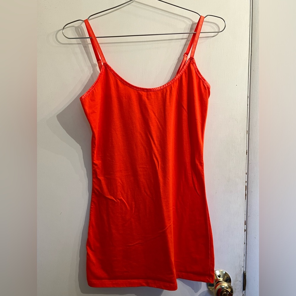 Orange Tank Top